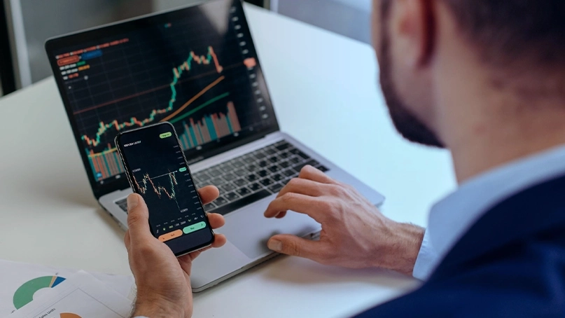 Dashboard di trading IA di Ruxavild